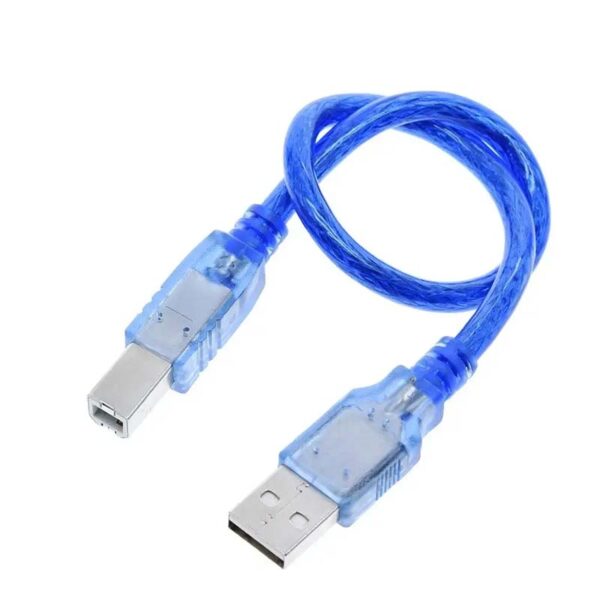 کابل USB نوع AM/BM با طول 30 سانتی متر - کابل پرینتری